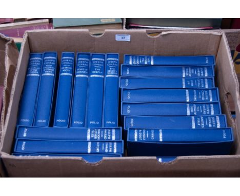 FOLIO SOCIETY, JOSEPH CONRAD. A near complete set of the series.  17 volumes in total, all in slip cases including Lord Jim, 