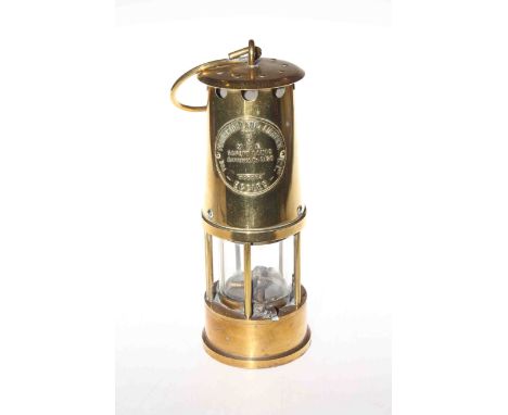 Brass miners lamp