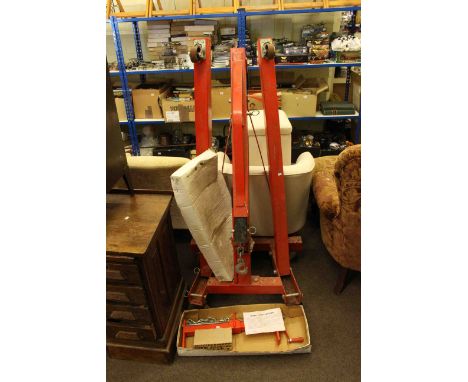 Valley two ton folding engine hoist