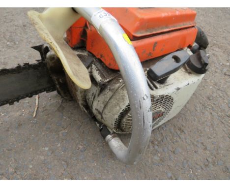 A STIHL 04IAV PETROL CHAINSAW