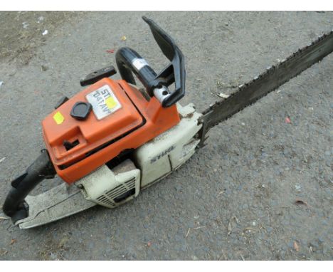 A STIHL 04IAV PETROL CHAINSAW