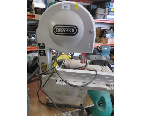 A DRAPER TABLE TOP BANDSAW