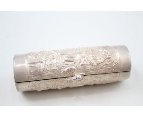 .925 sterling silver snuff box / case 