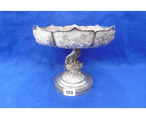 Lot 5: Chinese Export Silver-Gilt Goblet