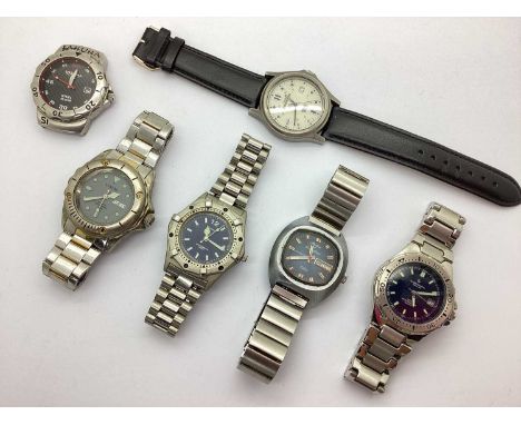 Montine of Switzerland; 25 Rubis Incabloc Gent's Automatic Wristwatch, together with a collection of gent's wristwatches, inc