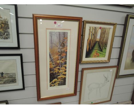 A signed and limited run print after Jeremy Paul 