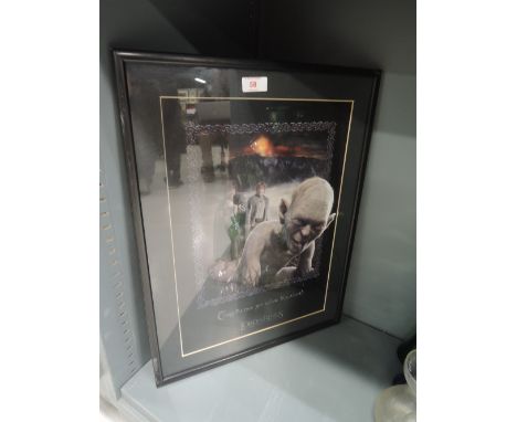 A limited edition fatansy print of Lord of the Rings