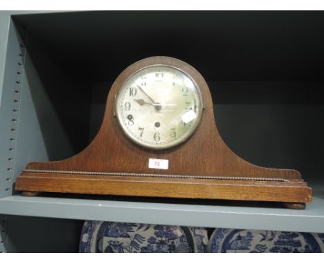 A large mantle clock with Chime in a Napoleon design