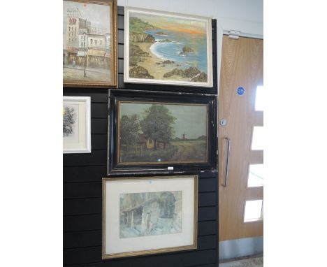 A selection of original artworks and print after Flint