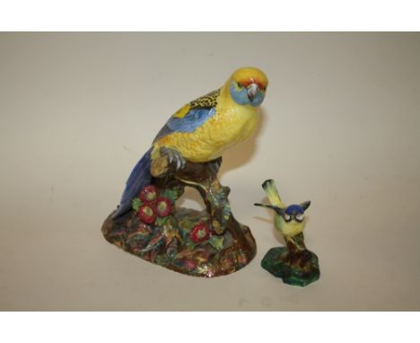 TWO RADNOR CERAMIC BIRD FIGURES