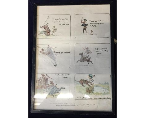Selection of Christmas card art by Lieut - Cololel R.S.S. Baden-Powell
