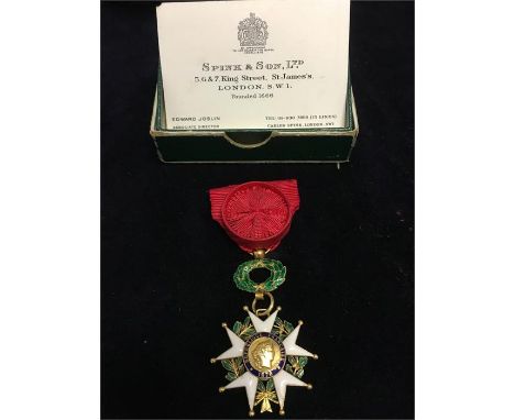 France, Legion of Honour Officers gold and enamel breast badge