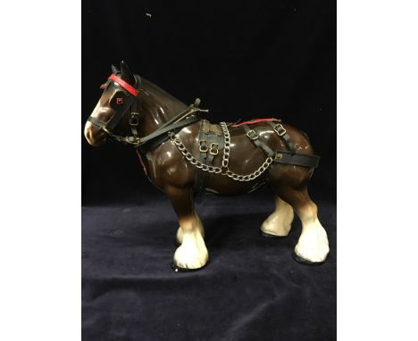 A Ceramic Shire Horse