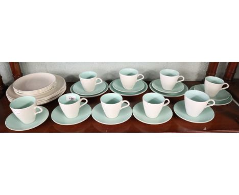 Collection of Poole pottery 