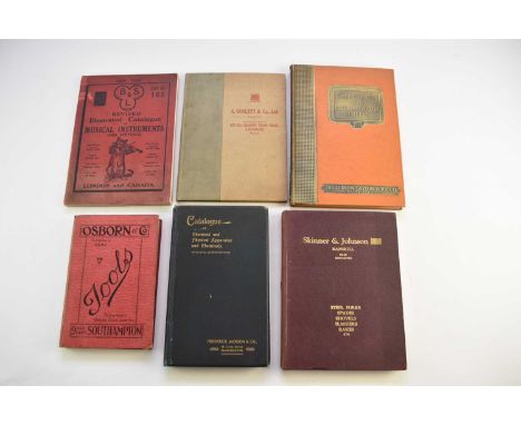 TRADE CATALOGUES. Beare &amp; Sons. Catalogue of Musical Instruments, 1925-1926, 4to, card covers. Frederick Jackson &amp; Co