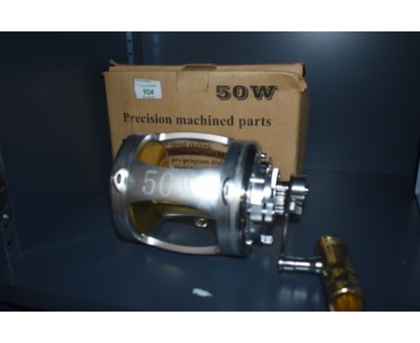 A Sea fishing Boat reel  for big game fishing or similar  New in Box with instructions Although this item is obviously of goo