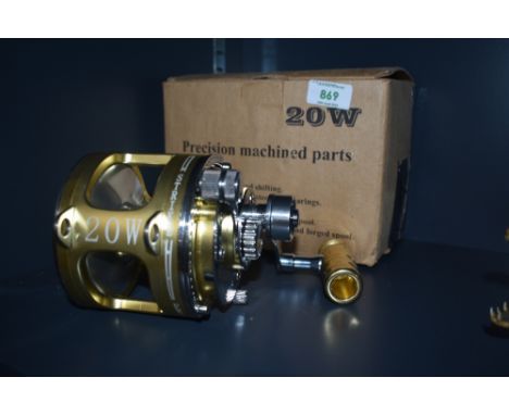 A Sea fishing Boat reel  for big game fishing or similar  New in Box with instructions Although this item is obviously of goo