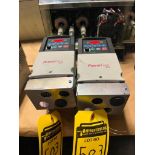 (2x) Allen-Bradley PowerFlex 40 Drives, Catalog No. 22B-D2P3N104, 460 VAC