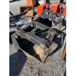 Hydraulic Grapple Bucket Attachment