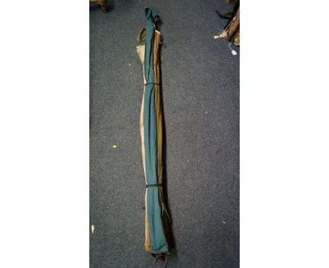 Angling: a quantity of vintage fly rods. 