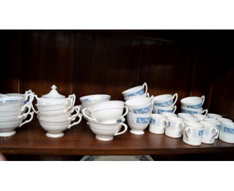 A Coalport 'Revelry' pattern part tea and dinner service.