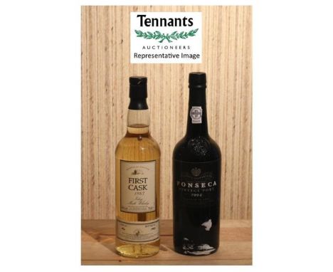 Caol Ila 1983 20 Year Old First Cask, cask 46, cask 46, 70cl, 46%; Fonseca 1994, vintage port (two bottles)