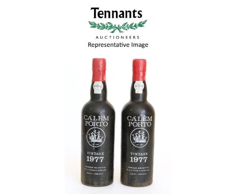 Calem 1977, vintage port (x12) (twelve bottles)