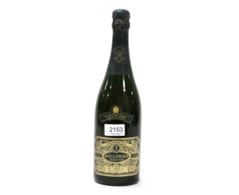 Bollinger 1966, vintage champagne U: 2cm inverted