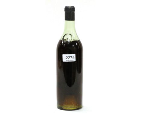Presumed Vintage Cognac, plain three piece bottle with crowned N button to the shoulder U: 6cm from capsule