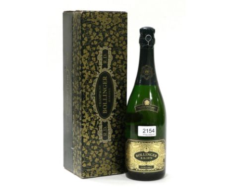 Bollinger 1976, vintage champagne, oc U: 1cm inverted