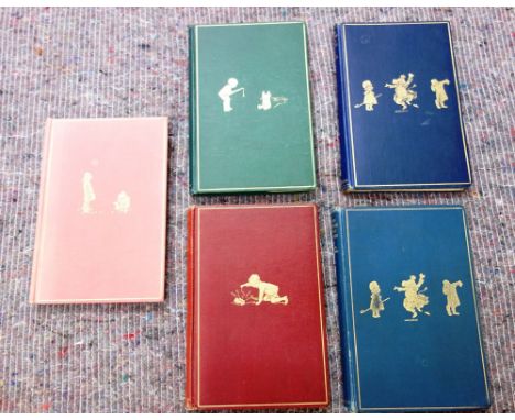 MILNE (A.A.)  The House at Pooh Corner. With decorations by Ernest H. Shepard.  First Edition. illus. throughout. gilt-pictor