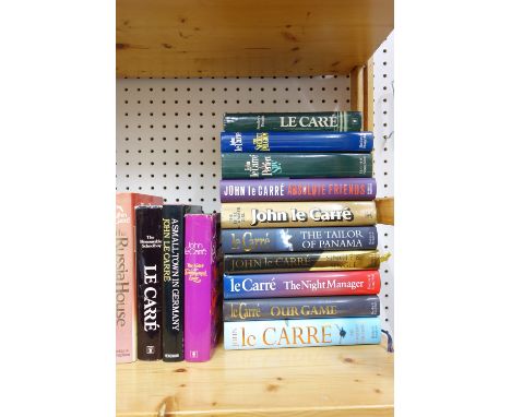 LE CARRE (J.)  A Collection of 14 Novels (first editions, in d/wrappers) published from 'A Small Town in Germany' (1968) to '