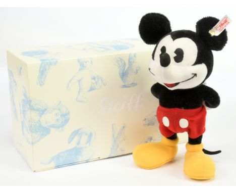 Steiff Mickey Mouse, white tag 354939, LE 2000, 2014, includes swing label (corner slightly curled), certificate, Excellent t