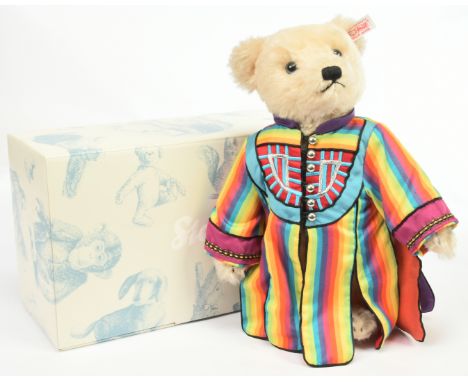 Steiff Joseph Classic teddy bear, white tag 037238, LE 2008, ecru mohair, fitted with an interactive battery operated music b