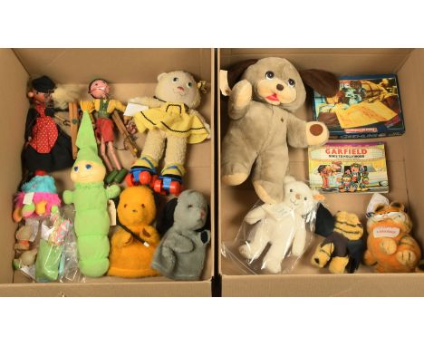 TV and Film related vintage plush toys, etc: Denys Fisher talking Basil Brush; Warner Bros Gremlins 2 Gizmo with 2 x Baby Mog