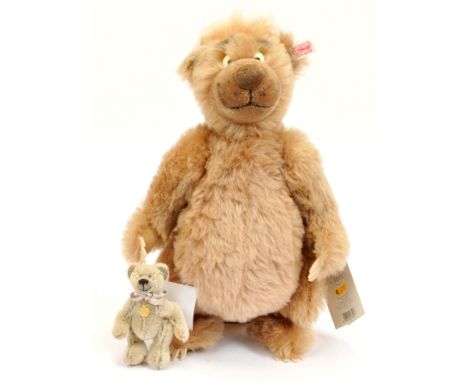 Steiff and Dean's pair of teddy bears: (1) Steiff Disney Showcase Baloo, white tag 680267, LE 3000, swing label certificate (
