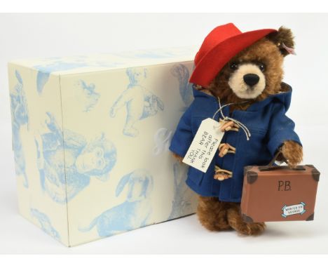 Steiff Paddington Bear, white tag 664632, LE 2000 exclusive to the UK and Ireland, celebrating the release of the 2014 Paddin