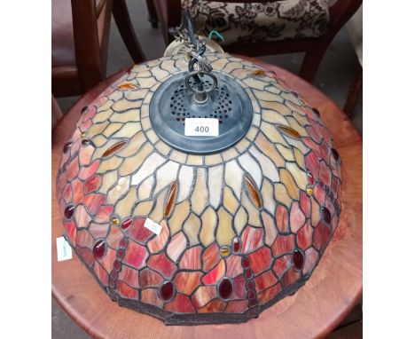 Tiffany style hanging ceiling light 