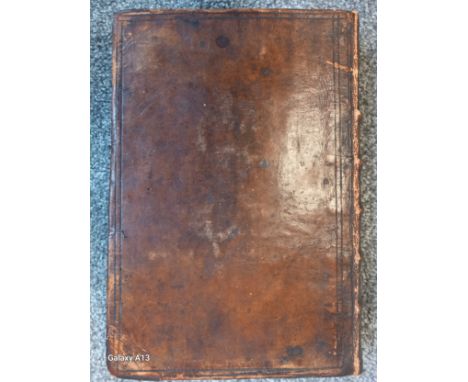 A Leather Bound Book Entitled: The ROGVE: or the life of Gvzman Alfarache. Written in Spanish by MATHEO ALEMAN Seruant to his