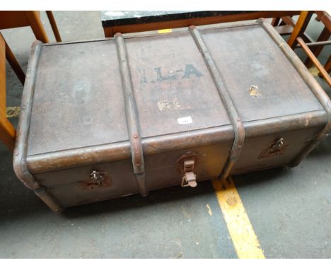 Vintage travel trunk 