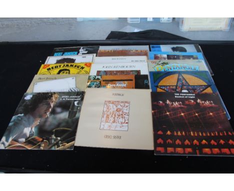 BERT JANSH/JOHN RENBOURN/PENTANGLE - Great collection of 16 x original title LP's. Bert Jansch titles to include S/T (TRA 125