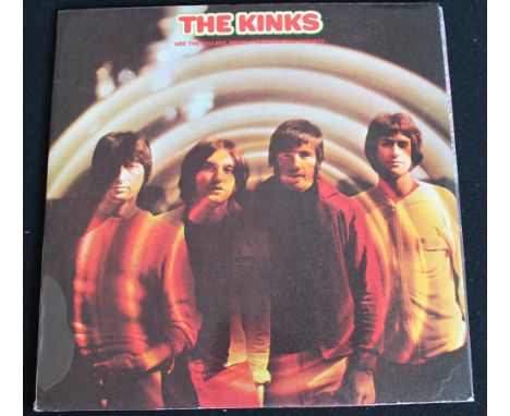 THE KINKS - An original stereo pressing of  The Kinks Are The Village Green Preservation Society (black and blue Pye label NS