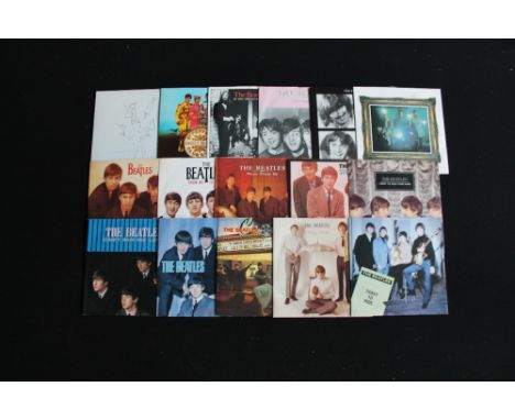 BEATLES - Set of 23 x 7" p/s singles (mostly reissues.) Titles to include Free As A Bird (1995 issue R 6422), Sgt. Pepper's L