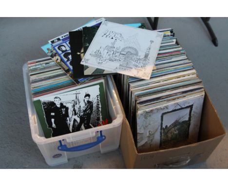 ROCK LP's - Great selection of around 160 x LP's to include sought after titles. To include The Clash - S/T (S CBS 82000 A6/B