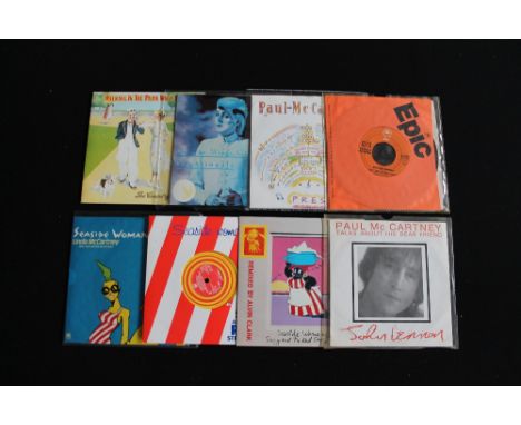 PAUL MCCARTNEY AND RELATED - Collection of 8 x EP's to include collectible sides. Titles are The Country Hams -  Walking In T