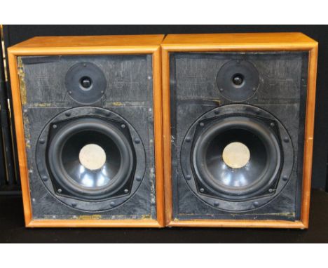 PAIR OF LINN SPEAKERS - a pair of Linn Sara speakers, part of the Linn Isoborik Loudspeaker System. Serial numbers 011981 and