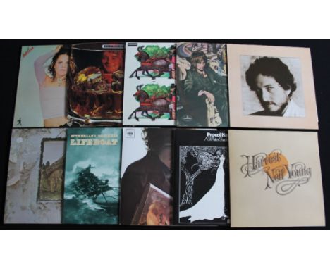 ROCK/ALTERNATIVE - Fantastic collection of 16 x original title LP's, the majority of which are in stunning condition. To incl