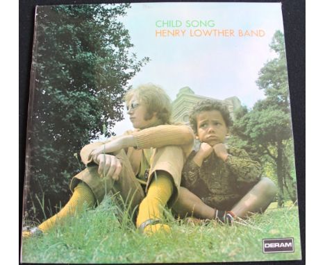 HENRY LOWTHER BAND - CHILD SONG - Great rare copy of the 1970 album released on Deram (SML 1070). The record is in Ex conditi