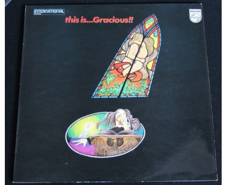 GRACIOUS - THIS IS... GRACIOUS - A very hard to find 1st UK pressing of the 1971 release issued on Philips (6380 004 black/si