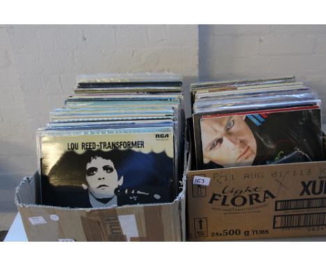 ROCK/POP - Expansive collection of around 100 x mostly LP's to include collectible titles. Artists to include Lou Reed, Rolli